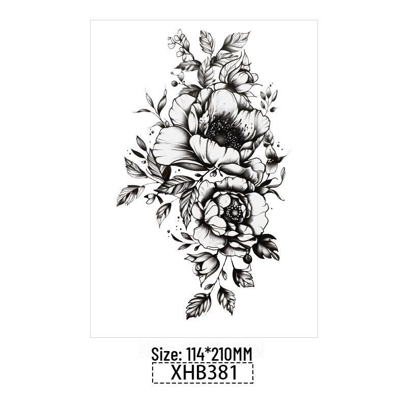 3D реалистичные временные татуировки-наклейки с изображением бабочек, тигров и змей