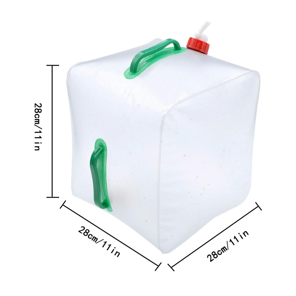 10/20L Outdoor Use Camping Travel Folding Bucket Camper Tourism Large Water Storage Container Foldable Water Pouchs Water Canister