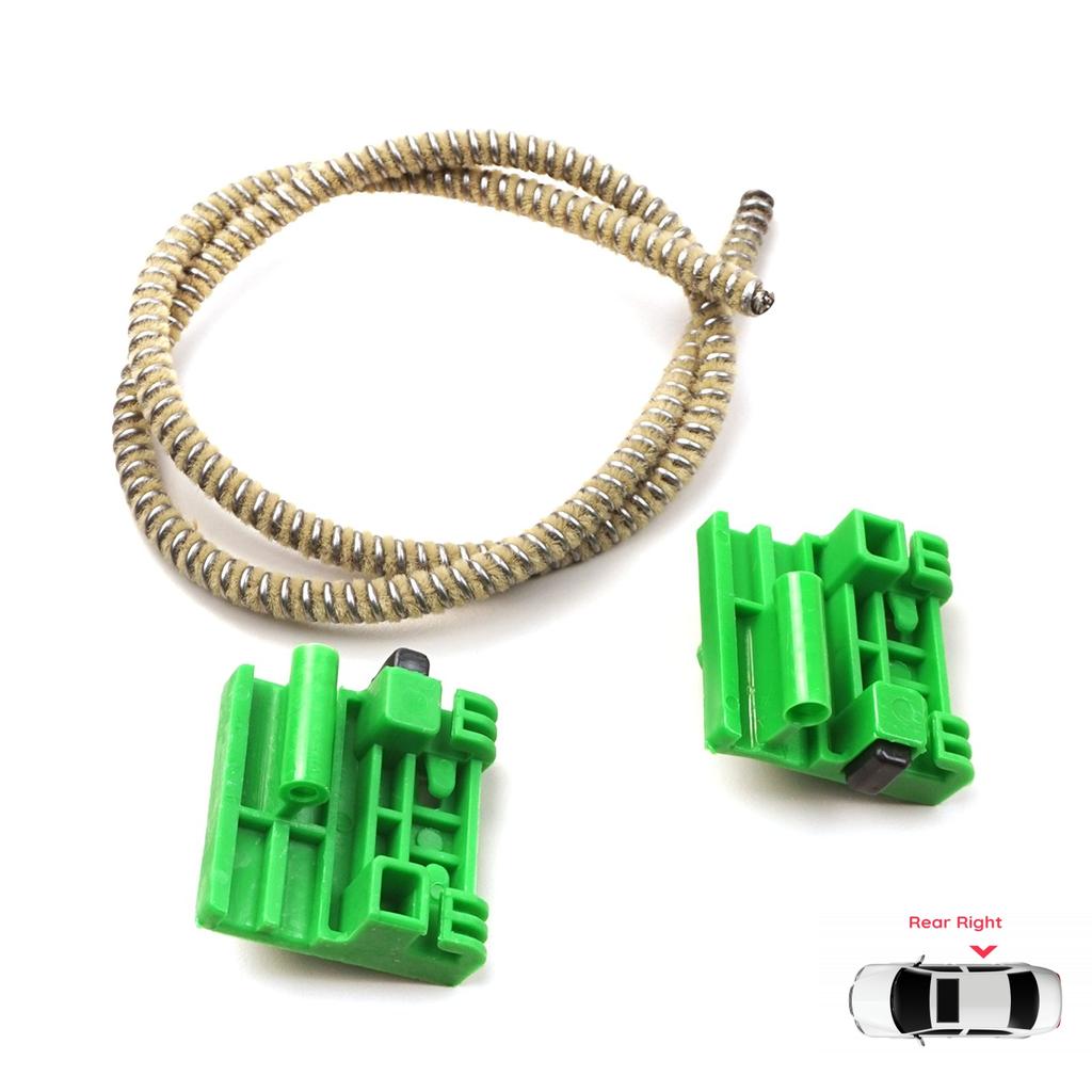 BWR472 Power Window Regulator Repair Kit Rear Right Door for Renault Laguna MK2 Espace MK4 5 Scenic MK1 Vel Satis 8200000558