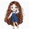 Милые джинсовые брюки, рубашка, модная футболка принцессы, одежда для кукол azone ob24 для кукол blythe