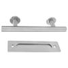 Barn Door Handle Stainless Steel DoubleSide Pull Handle for Door Garage Barn Shed Closet
