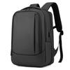 Men's Simple Backpack,laptop compartment,USB Charging Port, Retractable Design, Large Capacity, Lightweight, Commuter Travel Bag
