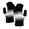 Knitted Warm Gloves Touchable Screen Skiing Gloves Touch Screen Gloves  for Outdoor Cycling Skiing