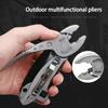 Multitool Pliers, 9-in-1 Multi Tool With Safety Locking, Portable Stainless Steel Multi Function