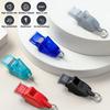 125dB Professional Referee Whistle - Waterproof & Anti-Rust Plastic Sports Tool for Soccer/Basketball/Volleyball