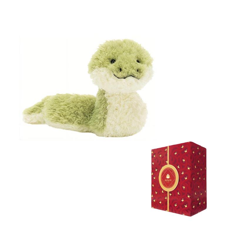 JELLYCAT серия амфибий и ползающих маленькая змея успокаивающая кукла плюшевая кукла 16 см в высоту