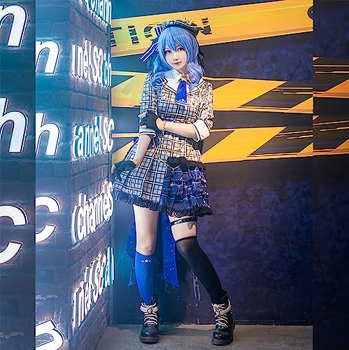 [Milky Time] Hololive Suisei Hoshimachi Косплей Хэллоуин VTuber Идол