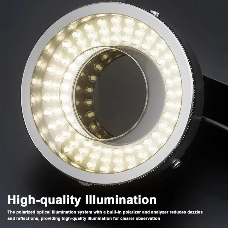 iFixes iL37 Microscope Polarized LED Ring Light Lamp Anti Glare Illuminators Eliminating Reflections Repair Light Source Tool