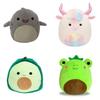 Плюшевая игрушка Squishmallows Кот-Акула Кролик С наполнителем из ПП хлопка Для детей и коллекционеров