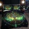Tree Of Life Mystical Green Light Bedding Set All-Season High-Definition Printed Nordic Style Luxury Birthday Gift