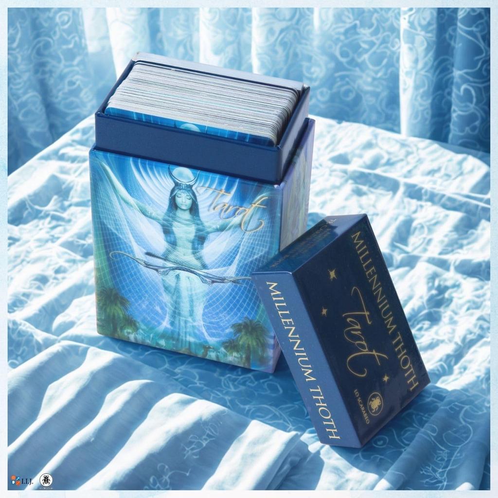 I.I.J Millennium Thoth Tarot, 78 Tarot Cards, Tarot Reading, with Japanese Instructions, Authentic