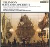 LP Record JORGEN ERNST HANSEN, SOCIETAS MUSIC - Telemann Suite And Concerti 2 OX7074ND DENON 1976 Japan Obi Classical Used