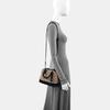 [Pre-Owned] Revel 24 Classic Monogram Jacquard Fabric And Leather Shoulder Crossbody Tote Bag Medium - Excellent #4YZQ8Z