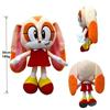 25cm Blue Hedgehog Plush Toy Soft Stuffed Animal Doll Kids Birthday Gift Sofa Decor