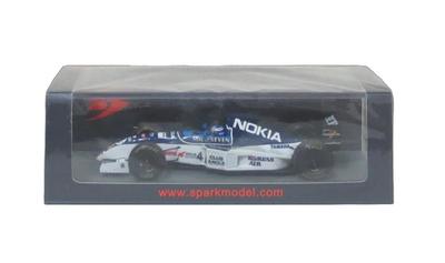 Spark 1/43 Tyrrell Yamaha 023 1995 Гран-при Италии Формулы-1 #4 M. Готовая модель Salo с логотипами спонсоров