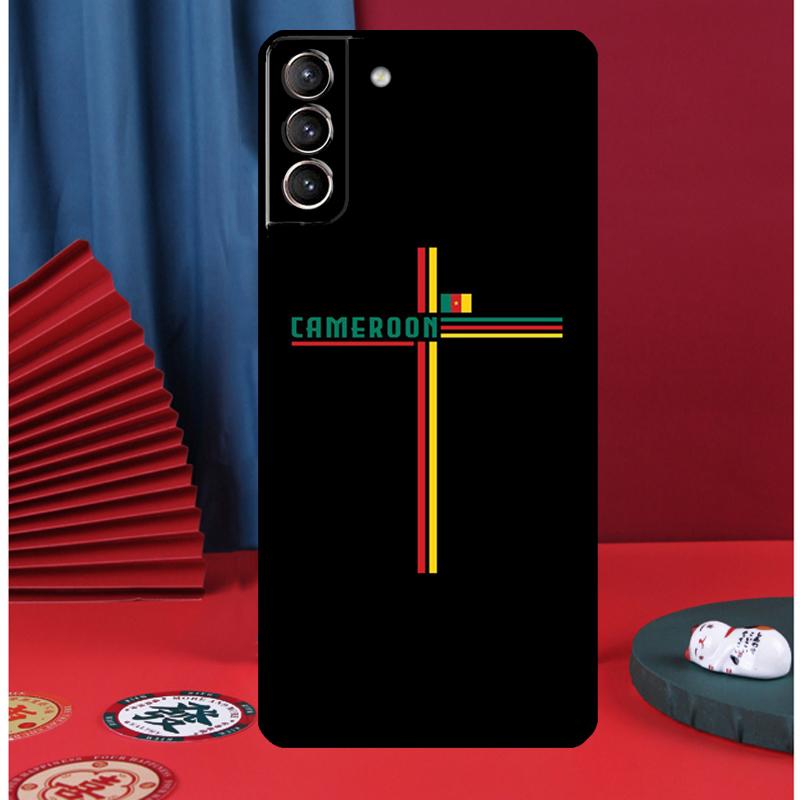 Republic of Cameroon Flag Phone Case For Samsung Galaxy S25 S24 Ultra S9 S10 S20 S21 S22 S23 Plus S24 FE Back Cover