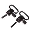 2 Pcs Quick Detach Sling Swivels Studs Hunting Accessories Rifle Carbon Steel Kit Qd Sling Swivels Sports W/Screws