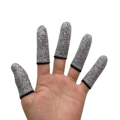 10 шт., устойчивые к порезам защитные накладки на пальцы, многоразовые накладки на пальцы