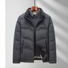 Men's Stand Collar Down Jacket Autumn and Winter New Thickened Down Youth Casual Bread Coat Warm Down Jacket