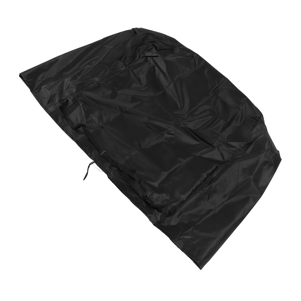 Outdoor Fireplace Cover 420D Oxford Cloth Water Resistant Patio Wood Burning Fireplace Cover for Out