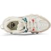 Kappa Fabric Synthetic Leather Pigskin Retro Thick Sole Non-Slip Wear-Resistant Wrap Low-Top Dad Shoes Unisex sneaker Beige K0CY5MC07D-133