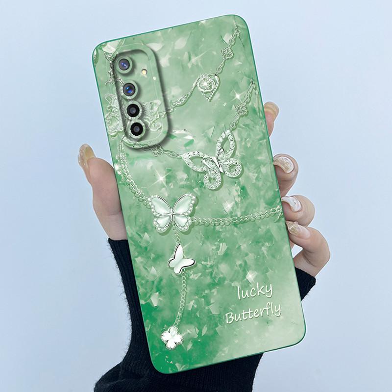 Чехол для телефона Realme 6 Чехол Realme 6s Модный Простота Масляная живопись Цветок Мягкий Жидкий силикон Оболочка Для Realme 6 Pro Funda
