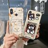 Мягкий чехол Слот для карты Чехол для телефона Для Xiaomi Mi 8 защитный Модный дизайн Мультяшный Милый Задняя крышка Чехол Полная защита ТПУ