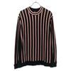 UNITED TOKYO Made In Japan Striped Pattern Long Sleeve Cotton Knit Sweater Men's Used