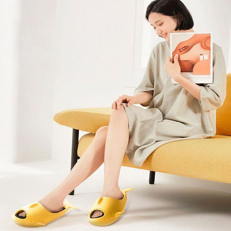 Женские туфли-качалки, эластичные тапочки в форме акулы, рокер, эластичный баланс, фитнес, ноги для похудения