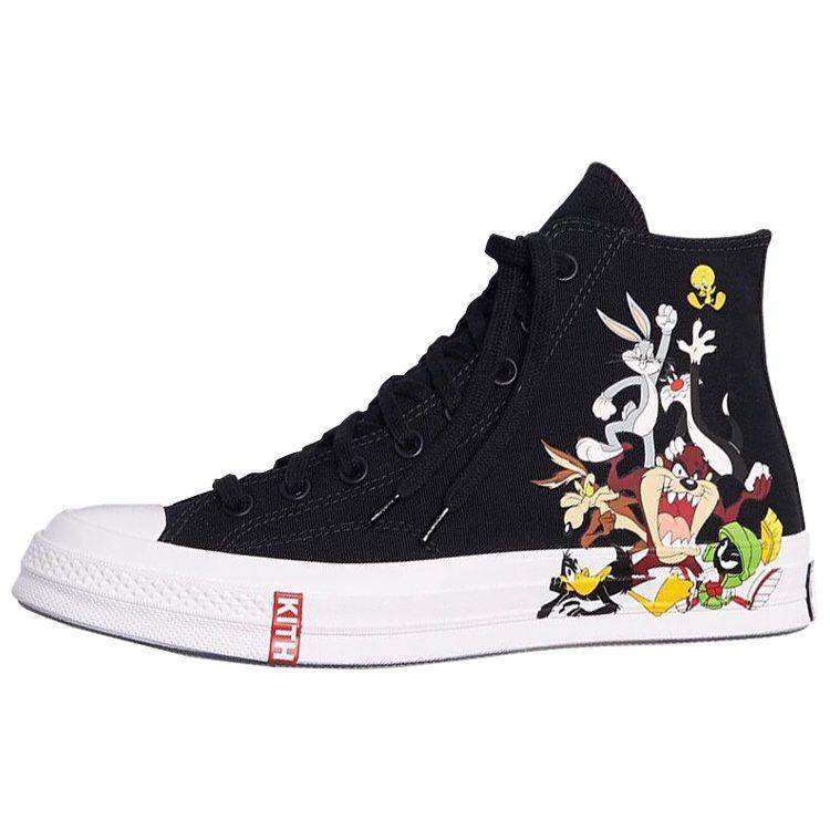 Кеды Chuck Taylor All Star Kith x Looney Tunes x Chuck Taylor All Star Converse 1970 High 'Черный' 169083C