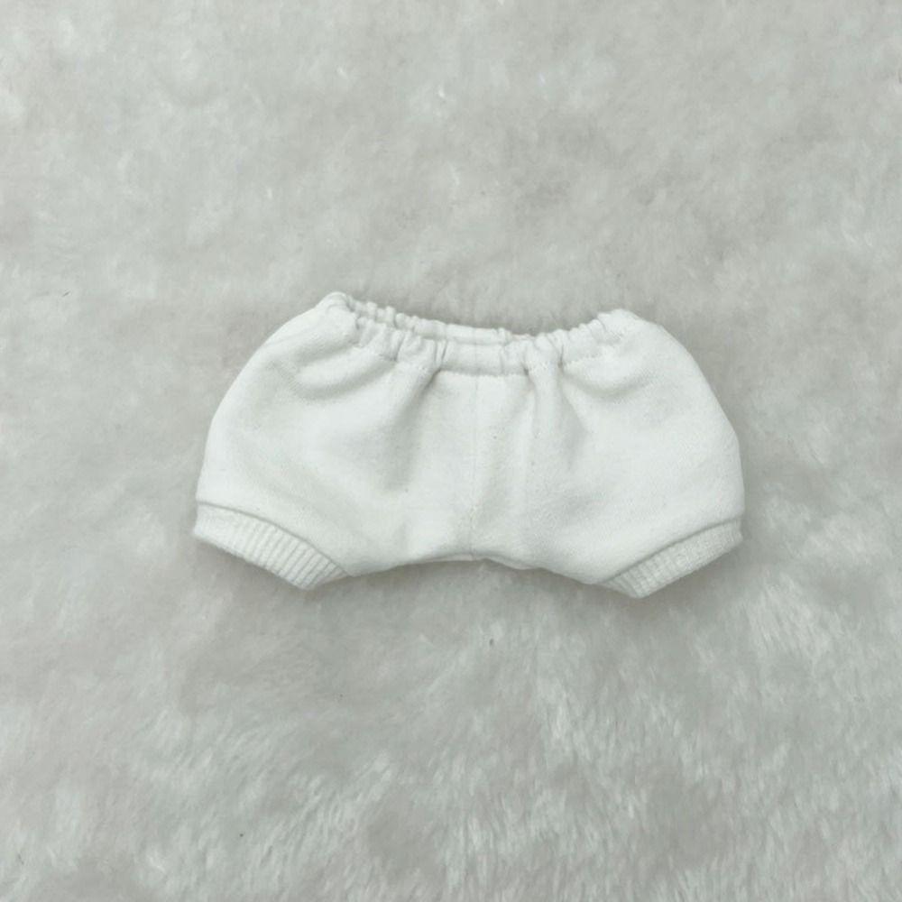 Handmade Doll Shorts Multicolors Casual Wear Doll Clothes for 1/11 1/12 OB11 Dolls 10cm Cotton Doll