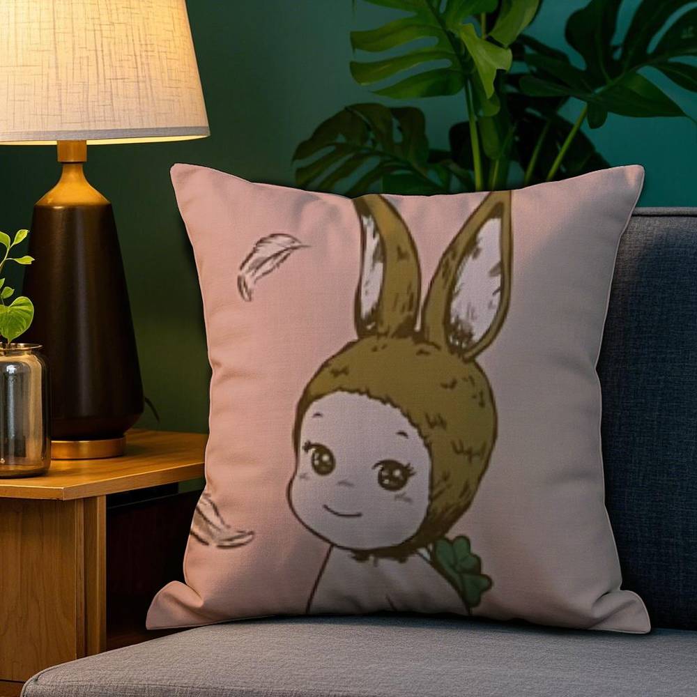 Cartoon Hot S-Sonnies Pillow Case Plush Fabric Soft Double Sided Print Sofa Cushion Cover Throw Pillow Covers