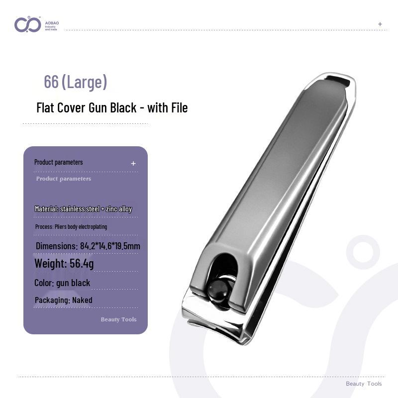 Nail Clippers & File Set: Scissors & Manicure Tools
