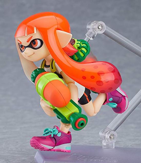 Figma Splatoon Girl DX Edition окрашенная подвижная фигурка Splatoon/Splatoon2 немасштабированная ABS&PVC