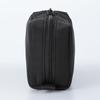 MUJI Polyester Gadget 20cm x 9cm x 6cm NDE16A1S Pouch, Black, Approx. (W) (H) (D),