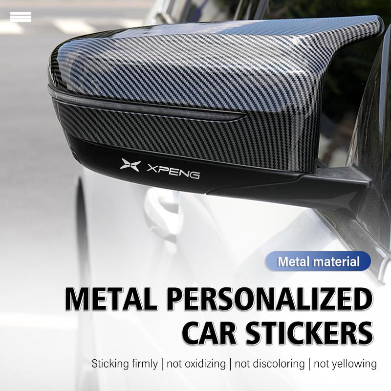 For Xiaopeng 3D Car Logo Metal Stickers Auto Interior Decal Decoration Accessories Xpeng G6 G7 G9 X9 P7 P7i P5 MONA M03 G3 G3i