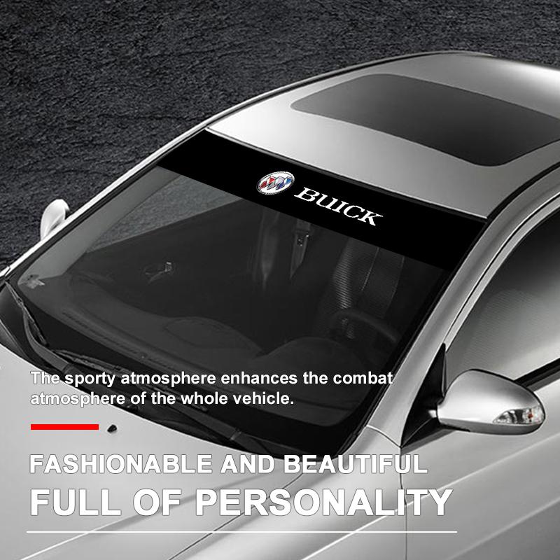 Наклейки на лобовое стекло автомобиля Передняя и задняя декоративная эмблема Для Buick Verano Velite Lesabre Riviera Avenir GL6 GL8 Envision Excelle