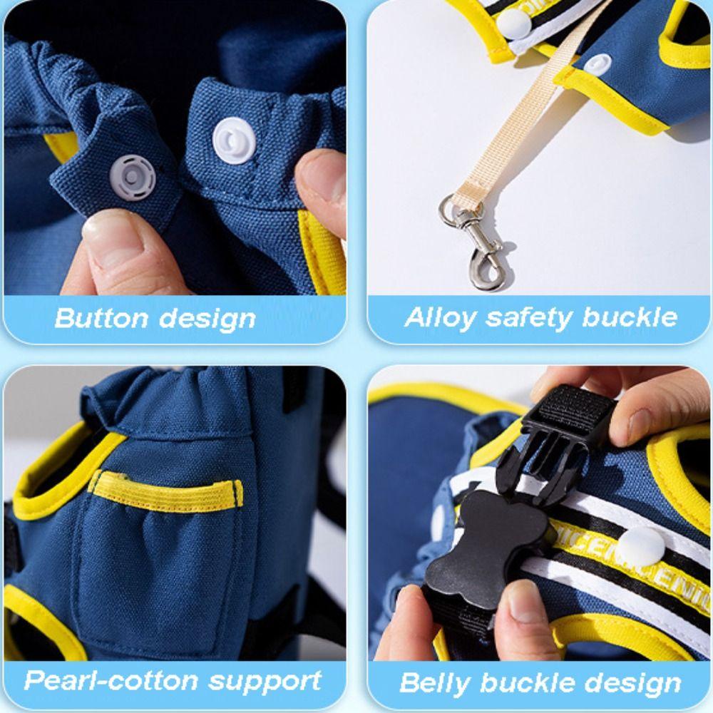 Portable Dog Carrier Breathable Cat Hanging Bag Creative Front Backpack Outdoor