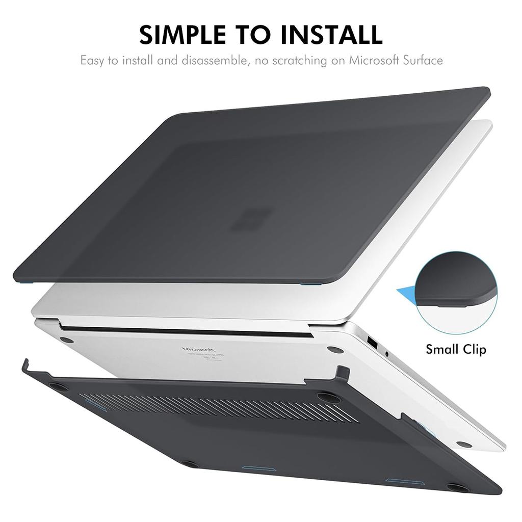 ENKAY HAT PRINCE For Microsoft Surface Laptop 13 (2095) Matte Laptop Case Hard PC Anti-fingerprint Shockproof Cover