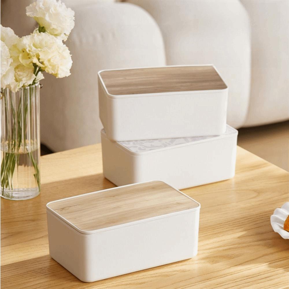With Lid Sealed Wet Tissue Case Large Opening Tissue Dispenser Universal Wet Napkin Holder  Bedroom