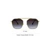 Burberry B. Monogram Exclusive Logo Pattern Series Trendy Sunglasses Women sunglasses Gold Gradient-Gray B3124-1109/8G