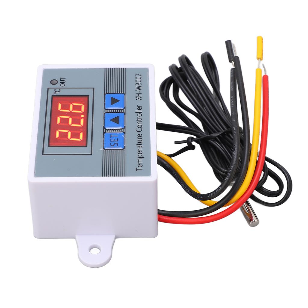 Digital Temperature Controller Thermostat Heating Cooling Switch with Waterproof Probe 10A