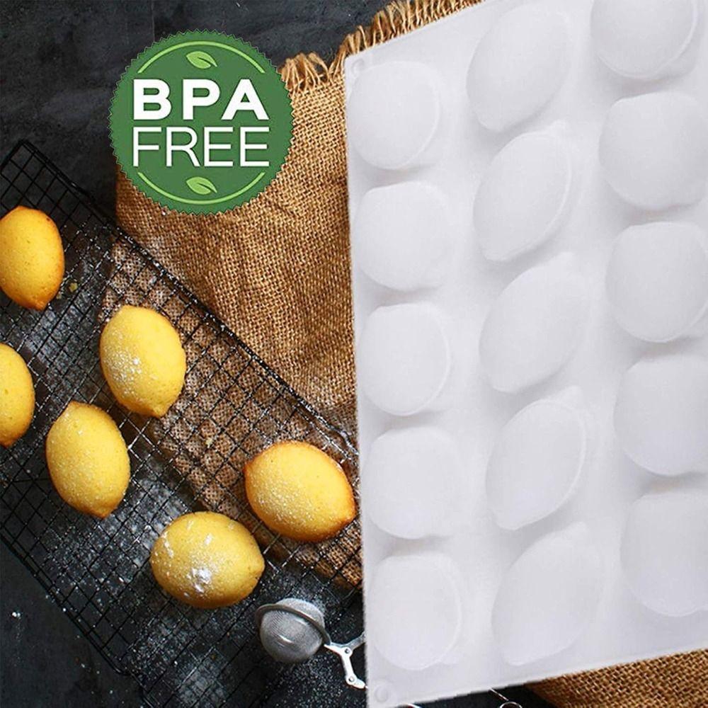 Fruit Shaped Lemon Mousse Cake Mold Food-Grade Silicone Baking Cake Molds Pastry Making