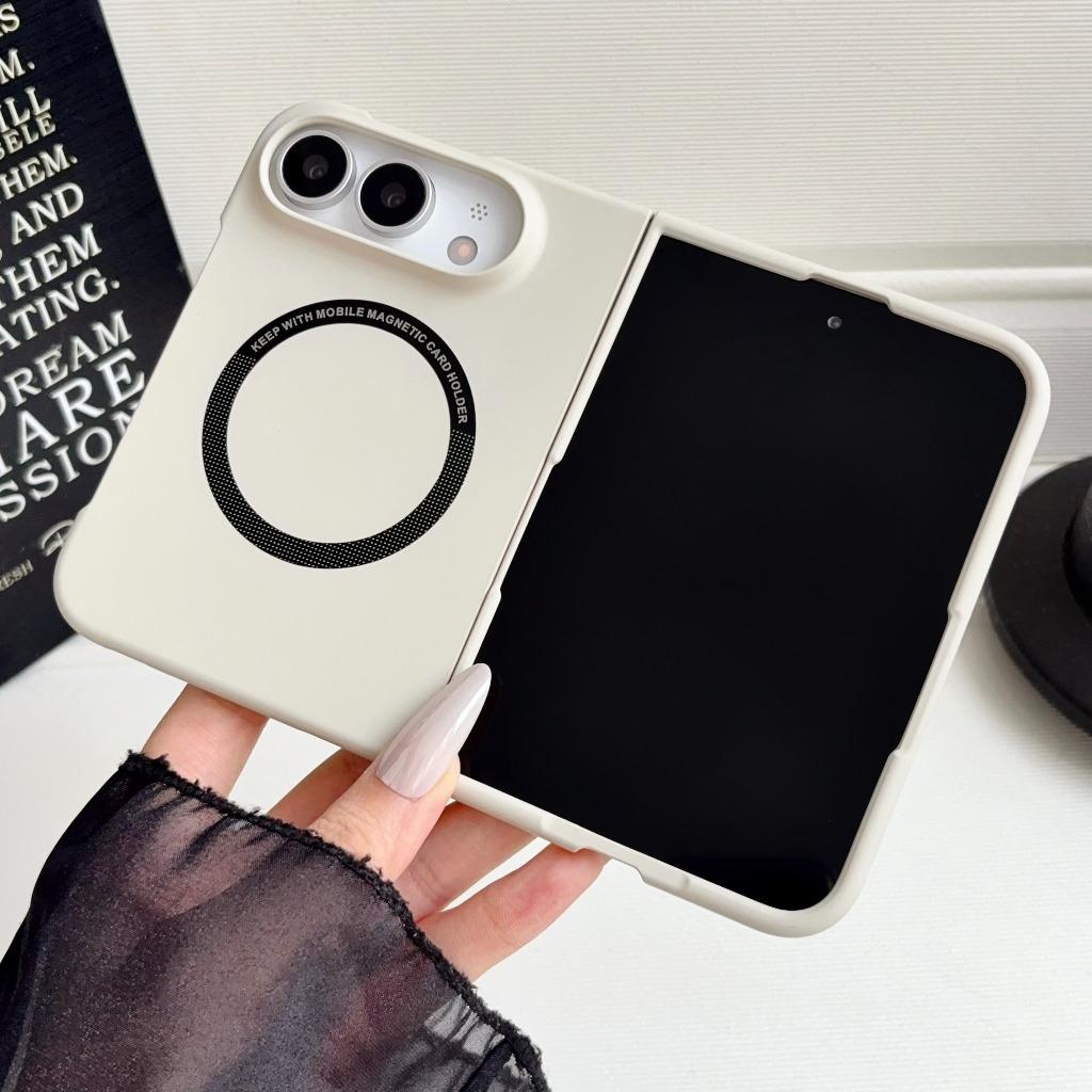 For MagSafe Magnetic Shockproof Hard PC Phone Case For Apple iPhone Ultra 18 Fold Wireless Charging Shockproof Protective Cover