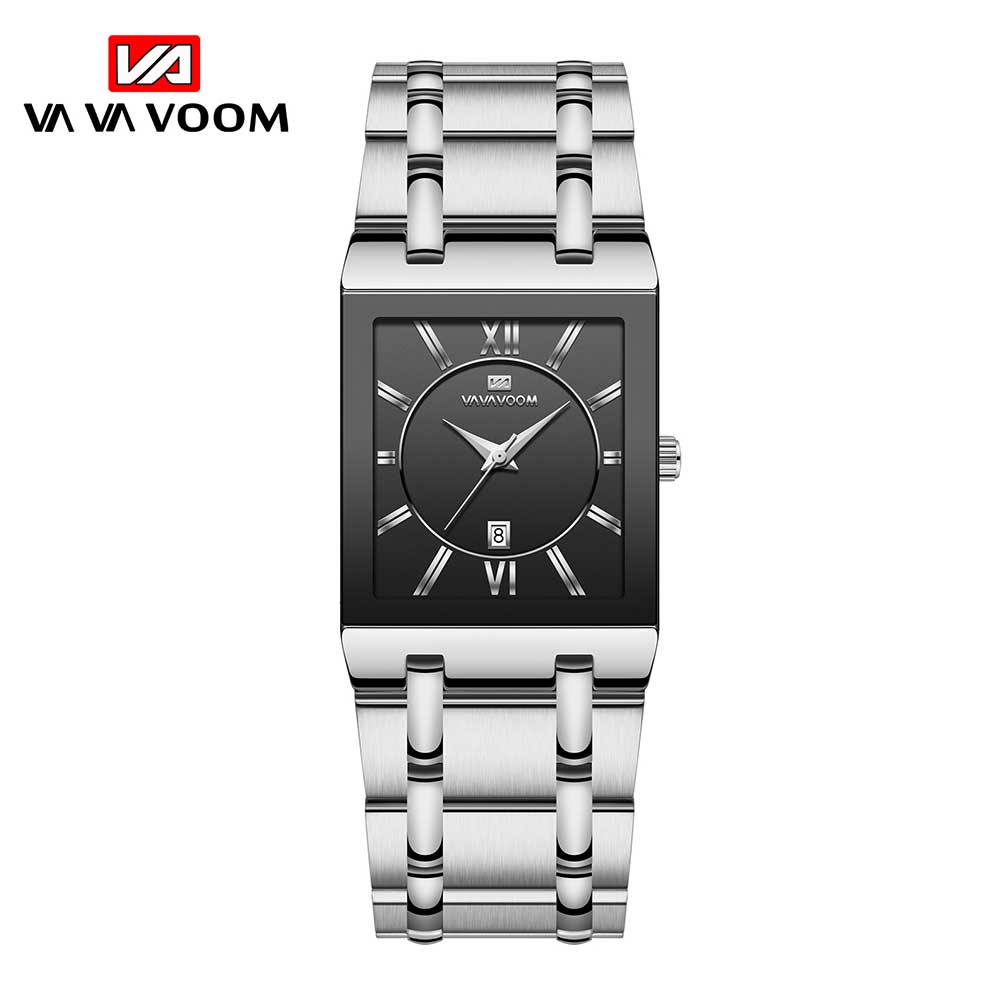 VA VA VOOM Relogio Masculino Спортивные золотые часы Мужские супер мужские часы Лучший бренд Роскошные золотые кварцевые часы из нержавеющей стали 30 м Водонепроницаемые наручные часы