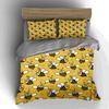 Cheerful bee pattern. Bedding Duvet cover sets Duvet covers Pillowcases gifts (1 * Duvet Cover 2 * Pillowcases, without duvet insert)