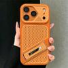 Роскошный чехол-подставка для iPhone 17 13 12 11 14 15 16 Pro Max с теплоотводом, мгновенно трансформирующийся в бампер для 17Promax
