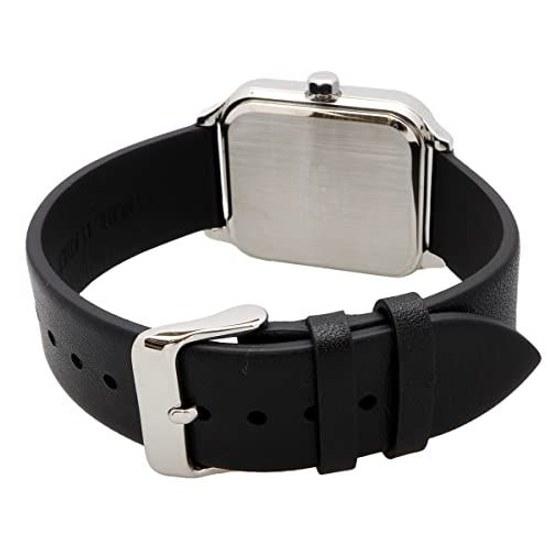 CASIO Стандартные Аналоговые Мужские Часы с Фазами Луны MTP-M305L-7AV Черный Кожаный Ремешок Серебристый Зарубежная Модель
