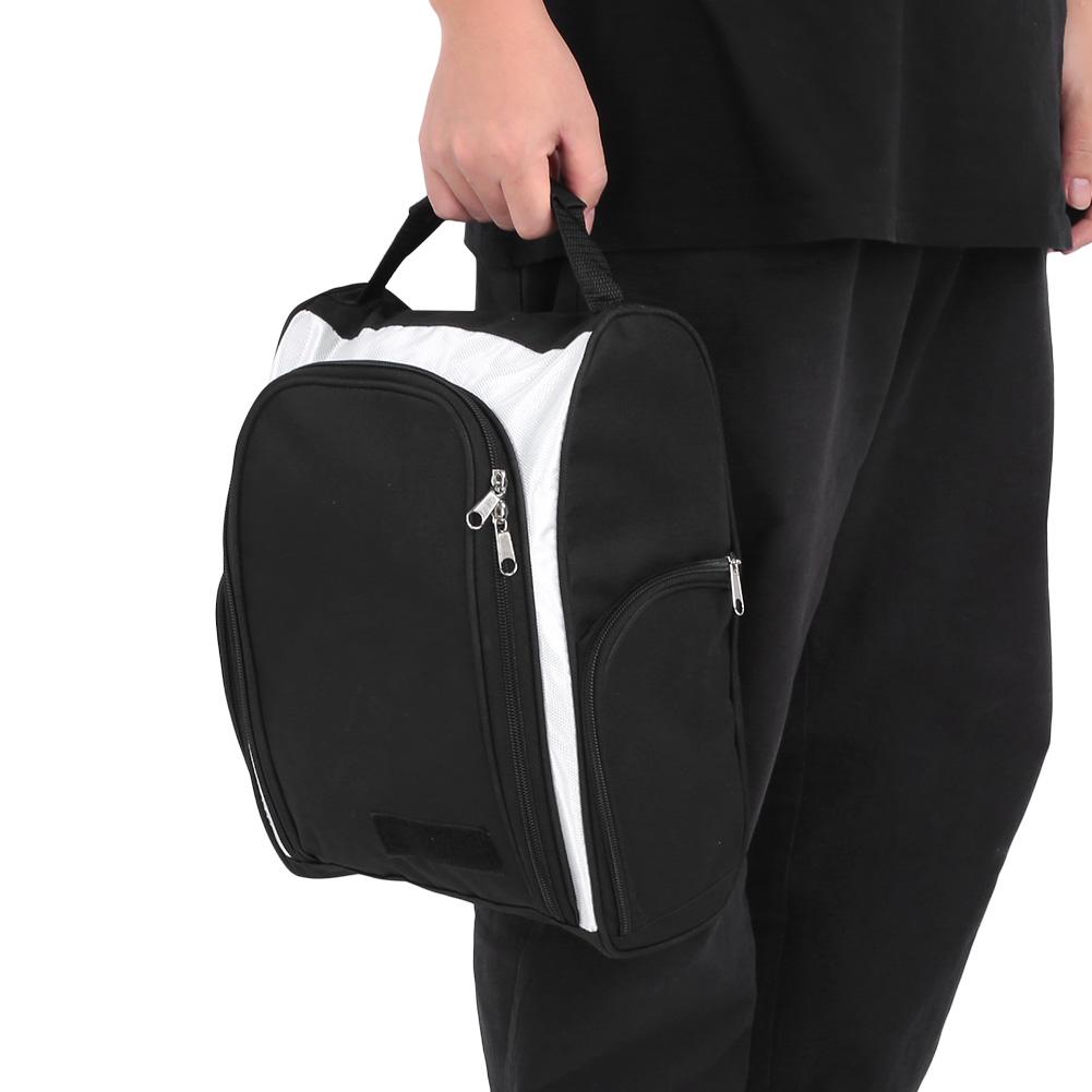 Портативная водонепроницаемая нейлоновая сумка-пакет для гольф-обуви и одежды, аксессуар с ручкой