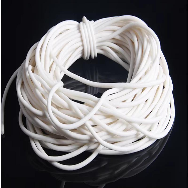 Круглый шнур из силиконовой пены - Термостойкая уплотнительная лента (2/3/4/5/6/7/8/9/10 мм)